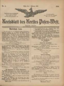 Kreisblatt des Kreises Posen-West 1906.02.01 Jg.18 Nr5