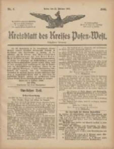 Kreisblatt des Kreises Posen-West 1906.02.22 Jg.18 Nr8