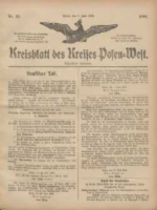 Kreisblatt des Kreises Posen-West 1906.06.07 Jg.18 Nr23
