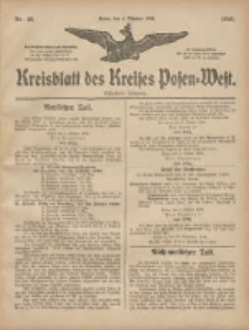 Kreisblatt des Kreises Posen-West 1906.10.04 Jg.18 Nr40
