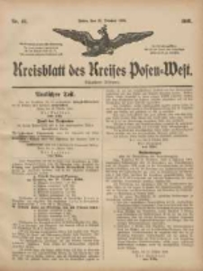 Kreisblatt des Kreises Posen-West 1906.10.18 Jg.18 Nr42