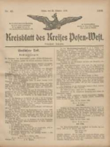 Kreisblatt des Kreises Posen-West 1906.10.25 Jg.18 Nr43