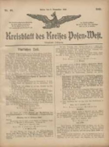 Kreisblatt des Kreises Posen-West 1906.11.08 Jg.18 Nr45