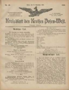 Kreisblatt des Kreises Posen-West 1906.11.15 Jg.18 Nr46