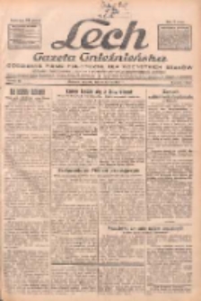 Lech.Gazeta Gnieźnieńska: codzienne pismo polityczne dla wszystkich stan&oacute;w. Dodatki: tygodniowy "Lechita" i powieściowy oraz dwutygodnik "Leszek" 1932.03.08 R.33 Nr55