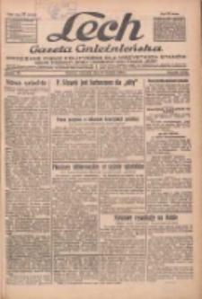 Lech.Gazeta Gnieźnieńska: codzienne pismo polityczne dla wszystkich stan&oacute;w. Dodatki: tygodniowy "Lechita" i powieściowy oraz dwutygodnik "Leszek" 1933.08.10 R.34 Nr182