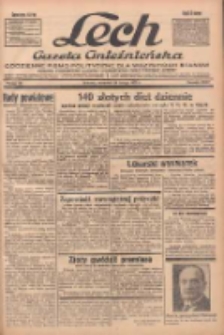 Lech.Gazeta Gnieźnieńska: codzienne pismo polityczne dla wszystkich stan&oacute;w. Dodatki: tygodniowy "Lechita" i powieściowy oraz dwutygodnik "Leszek" 1935.02.28 R.36 Nr49