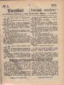 Amtsblatt der K&ouml;niglichen Regierung zu Posen. 1873.01.09 Nro.2