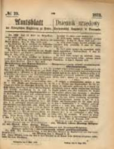 Amtsblatt der K&ouml;niglichen Regierung zu Posen. 1873.05.08 Nro.19
