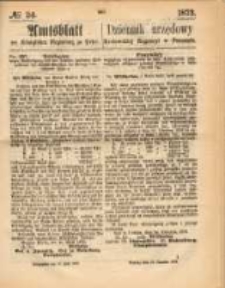 Amtsblatt der K&ouml;niglichen Regierung zu Posen. 1873.06.12 Nro.24