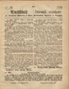 Amtsblatt der K&ouml;niglichen Regierung zu Posen. 1873.12.18 Nro.51