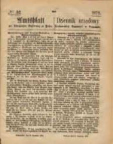 Amtsblatt der K&ouml;niglichen Regierung zu Posen. 1873.12.25 Nro.52