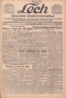 Lech.Gazeta Gnieźnieńska: codzienne pismo polityczne dla wszystkich stanów. Dodatki: tygodniowy "Lechita" i powieściowy oraz dwutygodnik "Leszek" 1934.03.20 R.35 Nr64