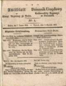 Amtsblatt der Königlichen Regierung zu Posen.1834.01.07 Nro.1