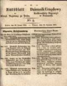 Amtsblatt der Königlichen Regierung zu Posen.1834.01.28 Nro.4