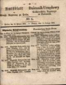 Amtsblatt der Königlichen Regierung zu Posen.1834.02.11 Nro.6