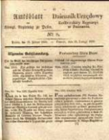 Amtsblatt der Königlichen Regierung zu Posen.1834.02.25 Nro.8