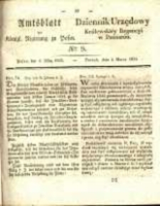 Amtsblatt der K&ouml;niglichen Regierung zu Posen.1834.03.04 Nro.9