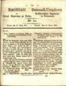 Amtsblatt der Königlichen Regierung zu Posen.1834.03.18 Nro.11