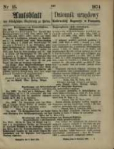 Oeffentlicher Anzeiger. 1874.04.09 Nr 15