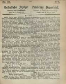 Oeffentlicher Anzeiger. 1874.08.13 Nr 33