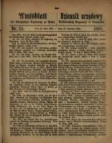 Amtsblatt der K&ouml;niglichen Regierung zu Posen. 1868.06.16 Nro. 24