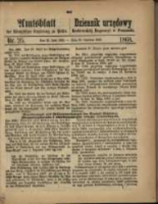 Amtsblatt der Königlichen Regierung zu Posen. 1868.06.23 Nro. 25