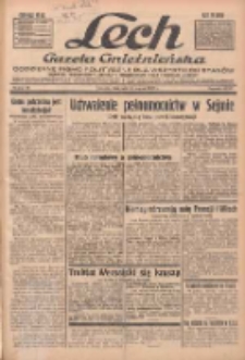 Lech.Gazeta Gnieźnieńska: codzienne pismo polityczne dla wszystkich stan&oacute;w. Dodatki: tygodniowy "Lechita" i powieściowy oraz dwutygodnik "Leszek" 1935.03.24 R.36 Nr70