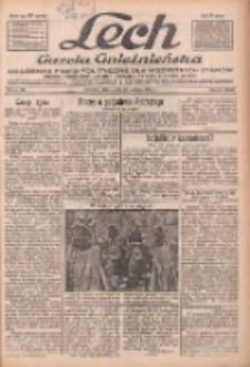 Lech.Gazeta Gnieźnieńska: codzienne pismo polityczne dla wszystkich stanów. Dodatki: tygodniowy "Lechita" i powieściowy oraz dwutygodnik "Leszek" 1933.08.26 R.34 Nr195