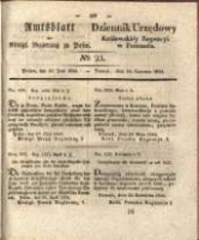Amtsblatt der Königlichen Regierung zu Posen.1834.06.10 Nro.23