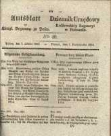 Amtsblatt der K&ouml;niglichen Regierung zu Posen.1834.10.07 Nro.40