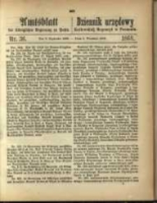 Amtsblatt der Königlichen Regierung zu Posen. 1868.09.08 Nro. 36