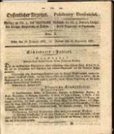 Oeffentlicher Anzeiger. 1827.01.16 Nro.3