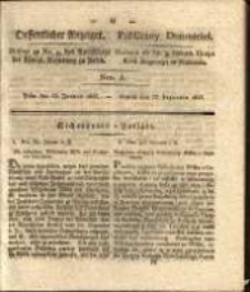 Oeffentlicher Anzeiger. 1827.01.23 Nro.4