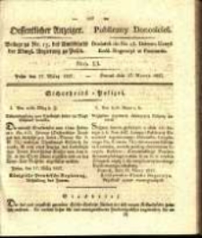 Oeffentlicher Anzeiger. 1827.03.27 Nro.13