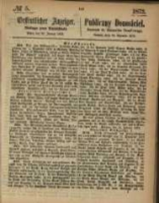 Oeffentlicher Anzeiger. 1873.01.30 Nro.5