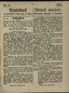 Amtsblatt der K&ouml;niglichen Regierung zu Posen. 1874.01.15 Nr 3