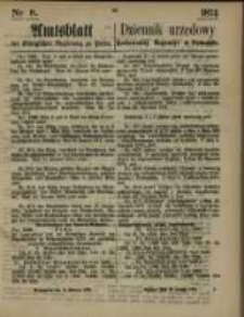 Amtsblatt der K&ouml;niglichen Regierung zu Posen. 1874.02.19 Nr 8