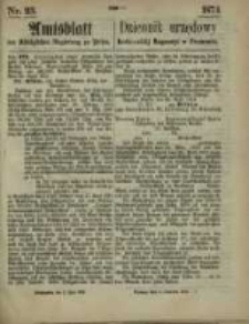 Amtsblatt der Königlichen Regierung zu Posen. 1874.06.04 Nr 23