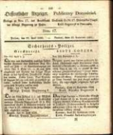 Oeffentlicher Anzeiger.1834.04.29 Nro.17