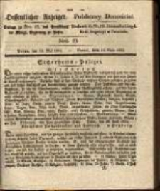 Oeffentlicher Anzeiger.1834.05.13 Nro.19