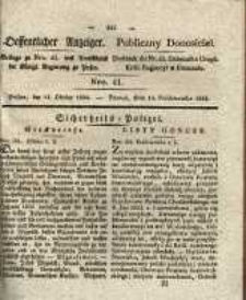 Oeffentlicher Anzeiger.1834.10.14 Nro.41
