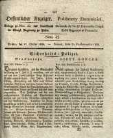 Oeffentlicher Anzeiger.1834.10.21 Nro.42