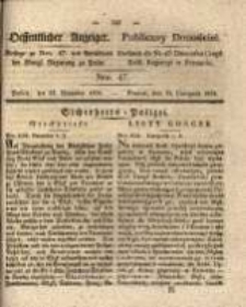 Oeffentlicher Anzeiger.1834.11.25 Nro.47