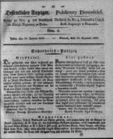 Oeffentlicher Anzeiger. 1830.01.26 Nro.4