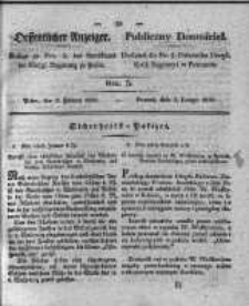 Oeffentlicher Anzeiger. 1830.02.02 Nro.5