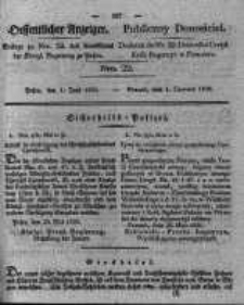 Oeffentlicher Anzeiger. 1830.06.01 Nro.22