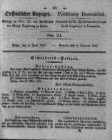 Oeffentlicher Anzeiger. 1830.06.08 Nro.23