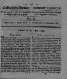 Oeffentlicher Anzeiger. 1830.10.12 Nro.41