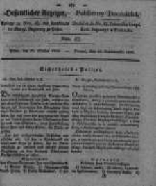 Oeffentlicher Anzeiger. 1830.10.19 Nro.42